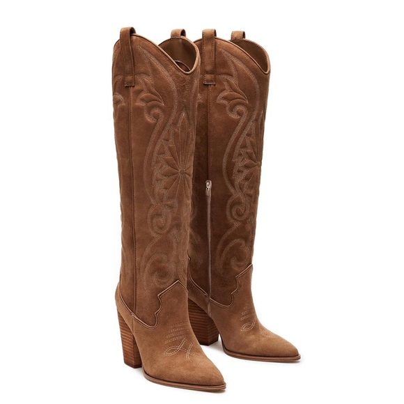 VOMIRA Shoes - Brown Heeled Boots